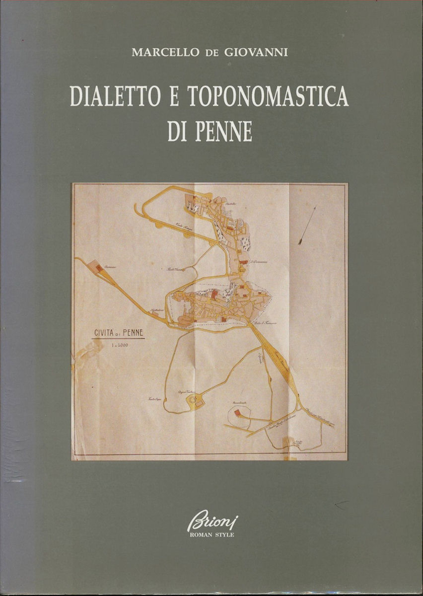 1992 - DIALETTO E TOPONOMASTICA DI PENNE